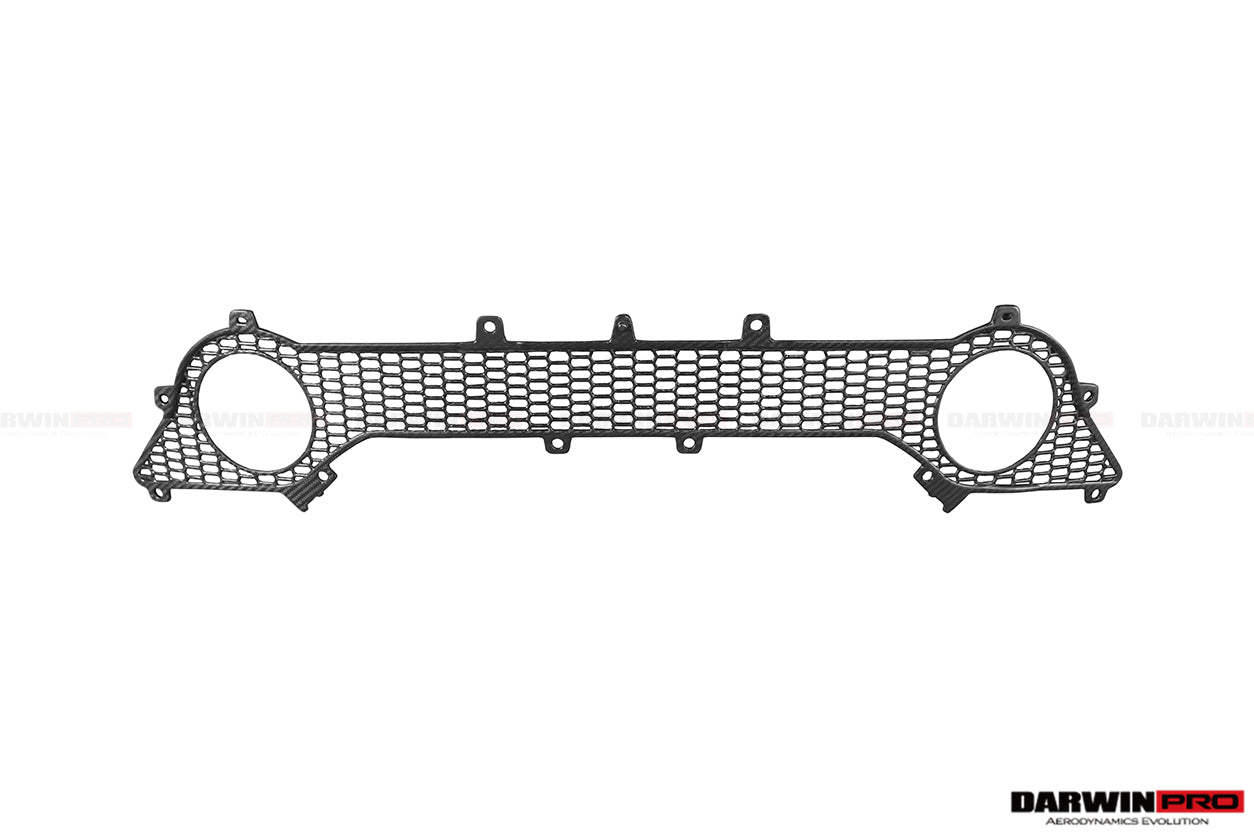 2017-2020 Lamborghini Huracan Performante Dry Carbon Rear Bumper Exhaust Grill - DarwinPRO Aerodynamics