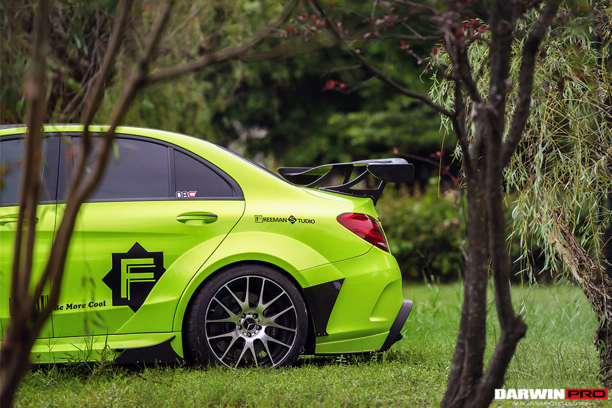 2015-2021 Mercedes Benz W205 C63/S AMG Sedan IMP Performance Carbon Fiber Rear Diffuser - DarwinPRO Aerodynamics