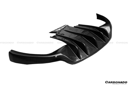 2008-2013 Maserati GranTurismo MC Style Carbon Fiber Rear Diffuser - Carbonado