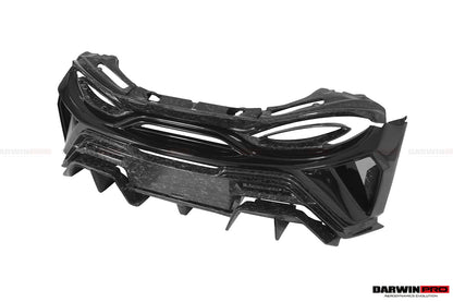 2018-2021 McLaren 600lt BKSS Style Partial Carbon Fiber Rear Bumper - DarwinPRO Aerodynamics