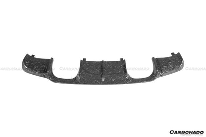 2008-2012 BMW M3 E92/E93 VA Style Carbon Fiber Rear Diffuser with Lip - Carbonado