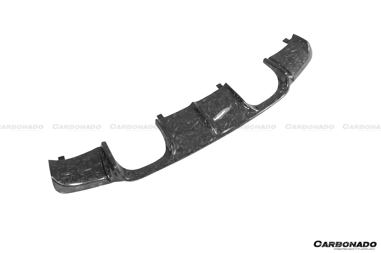 2008-2012 BMW M3 E92/E93 VA Style Carbon Fiber Rear Diffuser with Lip - Carbonado