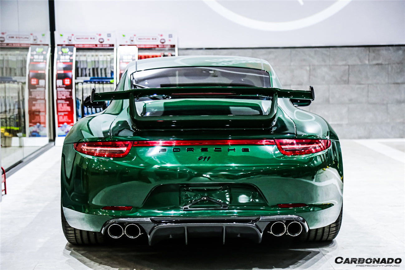 2012-2015 Porsche 911 991.1 Carrera/S/4S/GTS VRS-2 Style Rear Diffuser - Carbonado