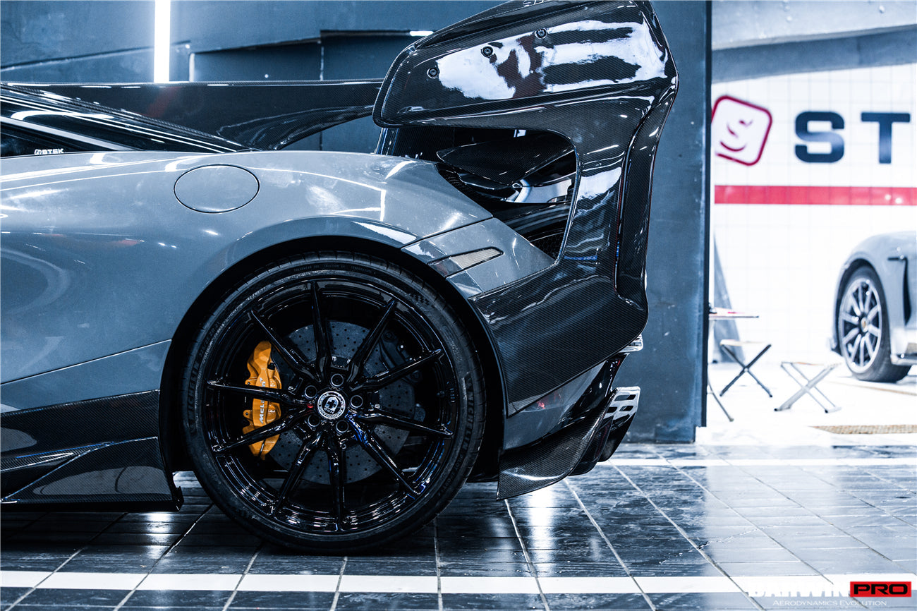 2017-2021 McLaren 720s BKSS Style Carbon Fiber Rear Diffuser - DarwinPRO Aerodynamics
