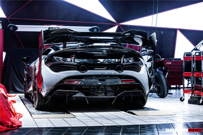 2017-2021 McLaren 720s BKSS Style Carbon Fiber Rear Diffuser - DarwinPRO Aerodynamics