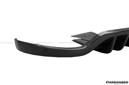 2008-2013 Maserati GranTurismo MC Style Carbon Fiber Rear Diffuser - Carbonado