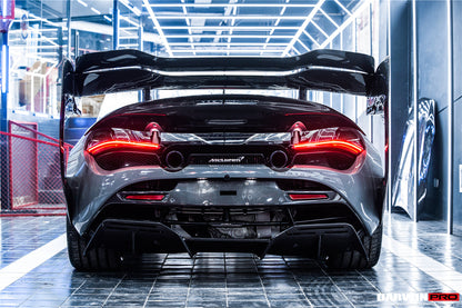 2017-2021 McLaren 720s BKSS Style Carbon Fiber Rear Diffuser - DarwinPRO Aerodynamics