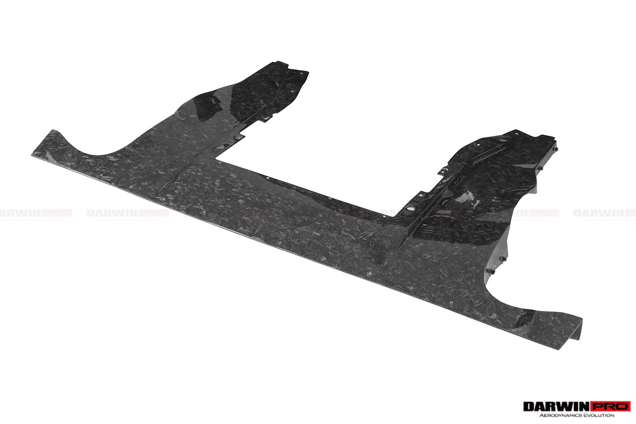 2018-2021 McLaren 600lt BKSS Style Partial Carbon Fiber Rear Bumper - DarwinPRO Aerodynamics