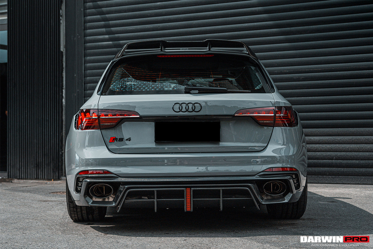 2017-2022 Audi RS4 B9/B9.5 S4 B9 BKSSII Style Roof Spoiler - DarwinPRO Aerodynamics