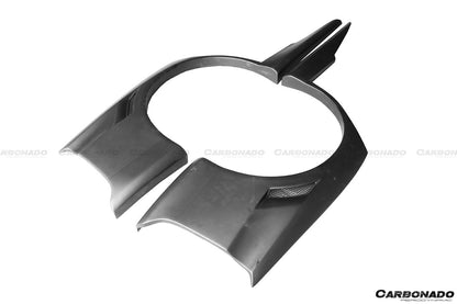 2003-2006 Mitsubishi Evo 7/8/9 VTX Style Rear Wide Fender - Carbonado Aero