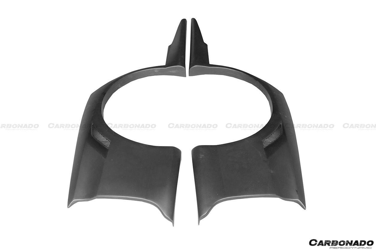 2003-2006 Mitsubishi Evo 7/8/9 VTX Style Rear Wide Fender - Carbonado Aero