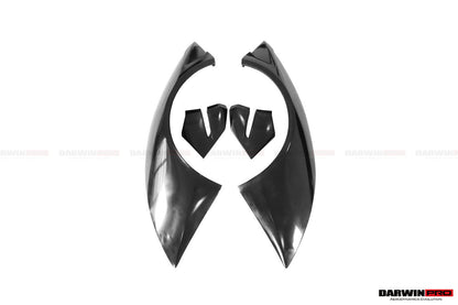 2015-2022 Lamborghini Huracan LP610 & LP580 & EVO Coupe Only BKSSII Style Rear Wide Fender Flare - DarwinPRO Aerodynamics