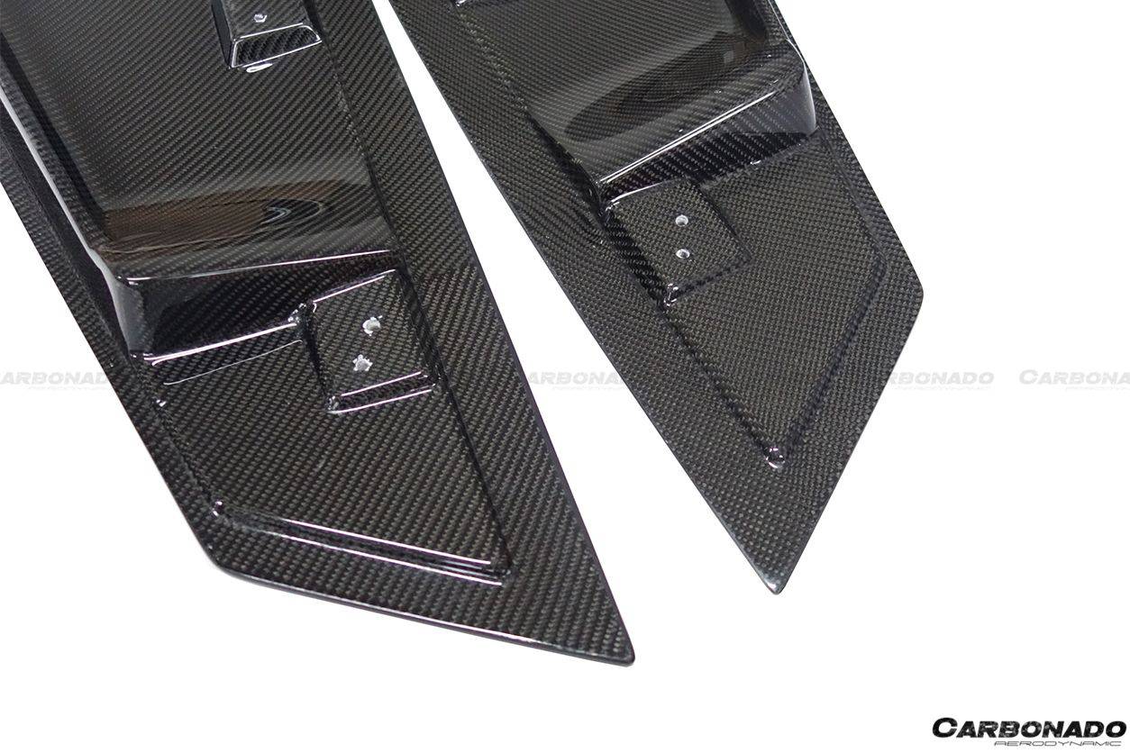 2011-2016 Lamborghini Aventador LP700 Coupe OEM Style Carbon Fiber Rear Intake Panel - Carbonado Aero
