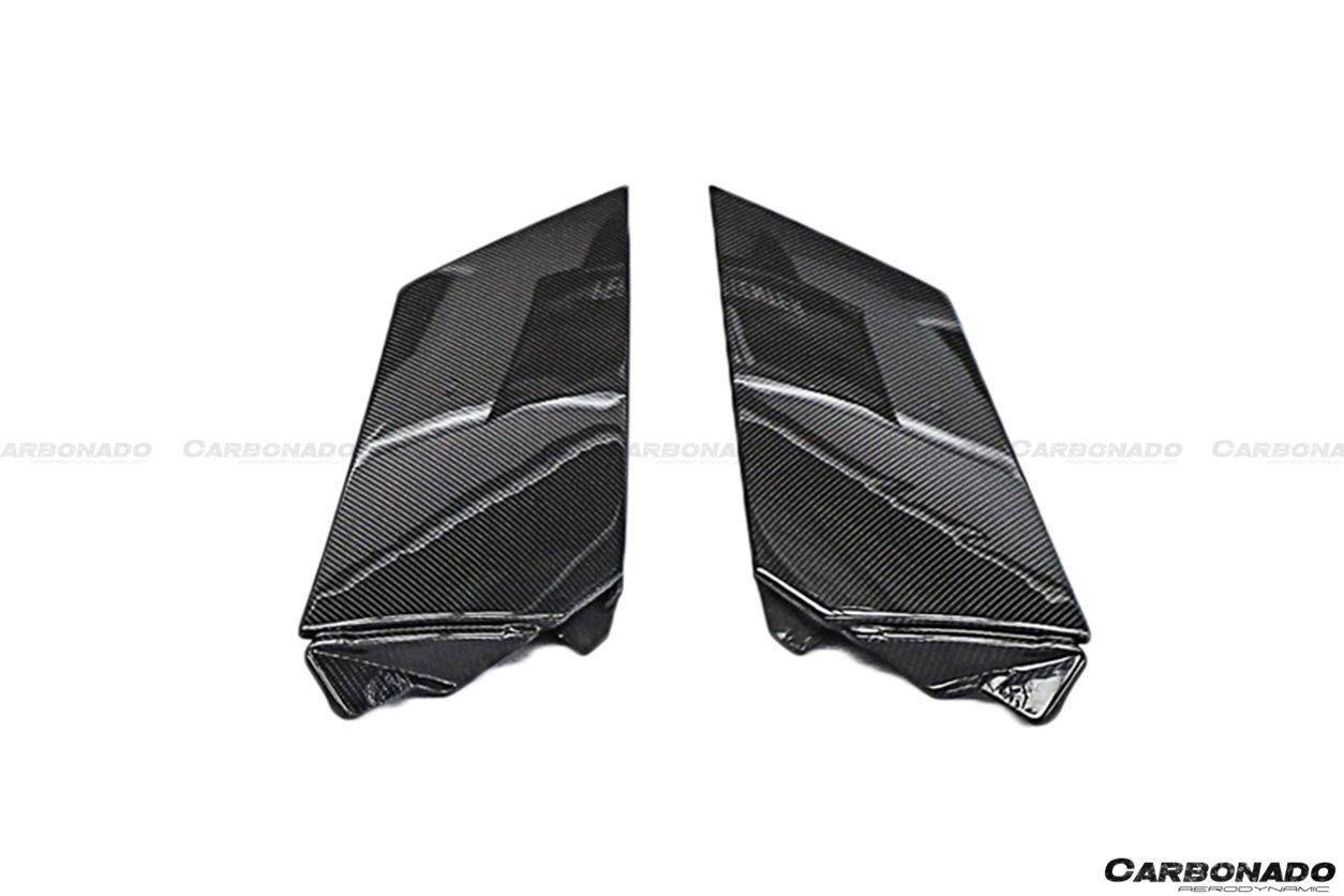 2011-2016 Lamborghini Aventador LP700 LP740 Coupe OEM Style Carbon Fiber Rear Intake Panel - Carbonado Aero