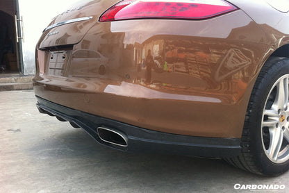 2010-2013 Porsche Panamera 970.1 GMT Style Rear Lip - Carbonado