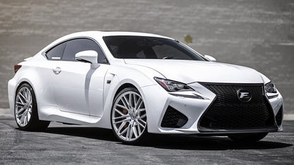 22" Road Force RF13 Silver Machine Face 5x114.3 ( Staggered Setup ) ( Set of 4 )