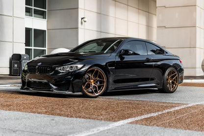 22" Rohana RFX11 Brushed Bronze 5x115 ( Staggered Setup ) ( Set of 4 )