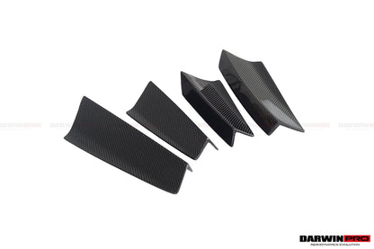 2011-2017 McLaren MP4 12C/650S Rebel Performance Style Partial Carbon Fiber Rear Bumper - DarwinPRO Aerodynamics