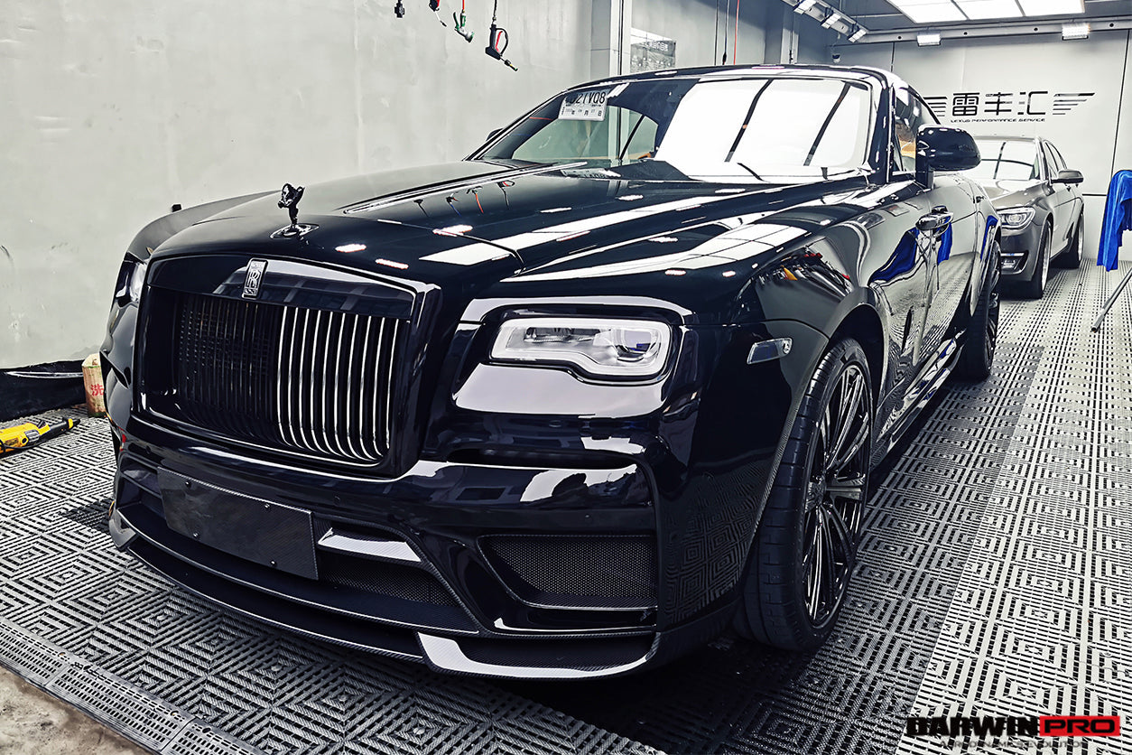 2016-2020 Rolls-Royce Wraith BKSS Style Partial Carbon Fiber Full Body Kit - DarwinPRO Aerodynamics