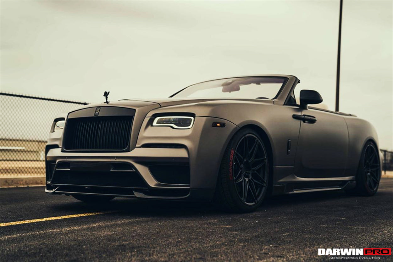 2016-2020 Rolls-Royce Wraith/Dawn - BKSS Portion Carbon Fiber Front Bumper - DarwinPRO Aerodynamics