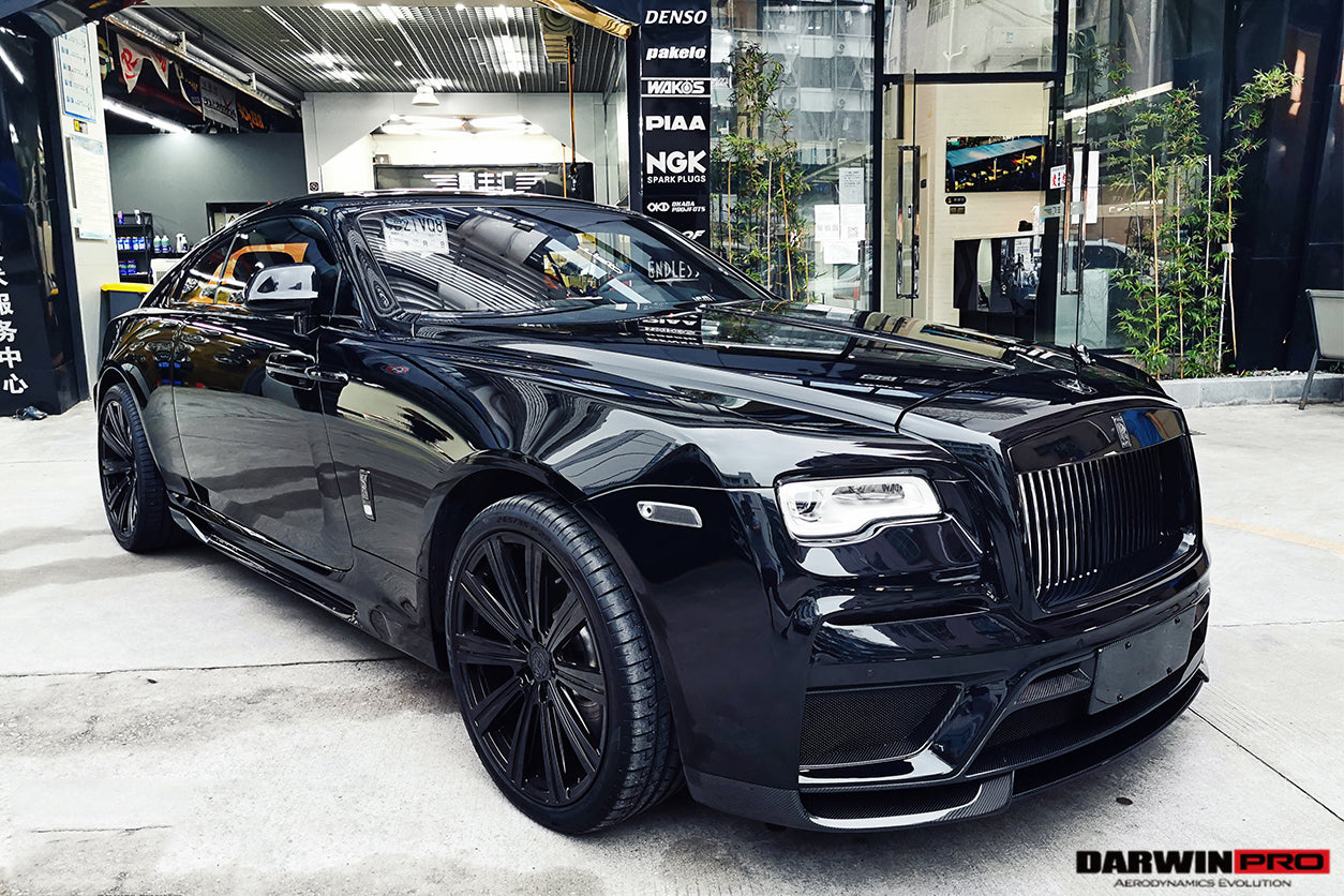 2016-2020 Rolls-Royce Wraith BKSS Style Partial Carbon Fiber Full Body Kit - DarwinPRO Aerodynamics