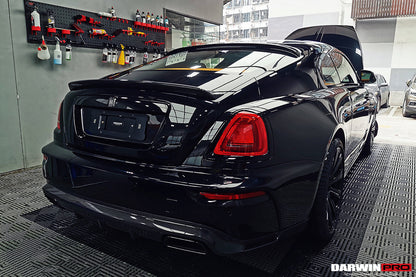 2016-2020 Rolls-Royce Wraith BKSSII Style Carbon Fiber Trunk Spoiler - DarwinPRO Aerodynamics