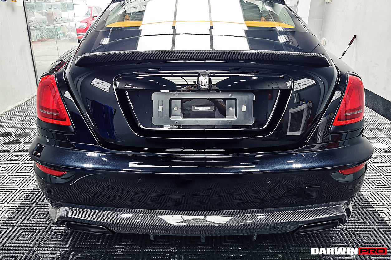 2016-2020 Rolls-Royce Wraith/Dawn BKSS Style Partial Carbon Fiber Rear Bumper - DarwinPRO Aerodynamics