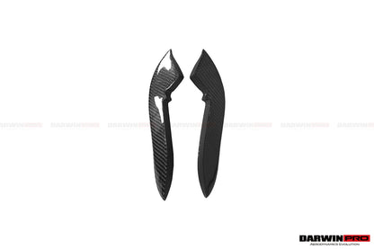 2019-2020 Audi RS3 BKSS Style Carbon Fiber Front Canards - DarwinPRO Aerodynamics