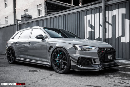 2017-2019 Audi RS4 B9 BKSS Style Front Canards - DarwinPRO Aerodynamics