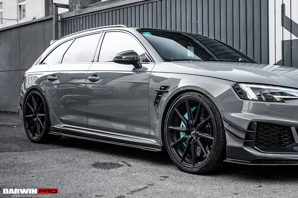 2017-2019 Audi RS4 B9 BKSS Style Front Canards - DarwinPRO Aerodynamics
