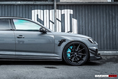 2017-2019 Audi RS4 B9 BKSS Style Front Canards - DarwinPRO Aerodynamics