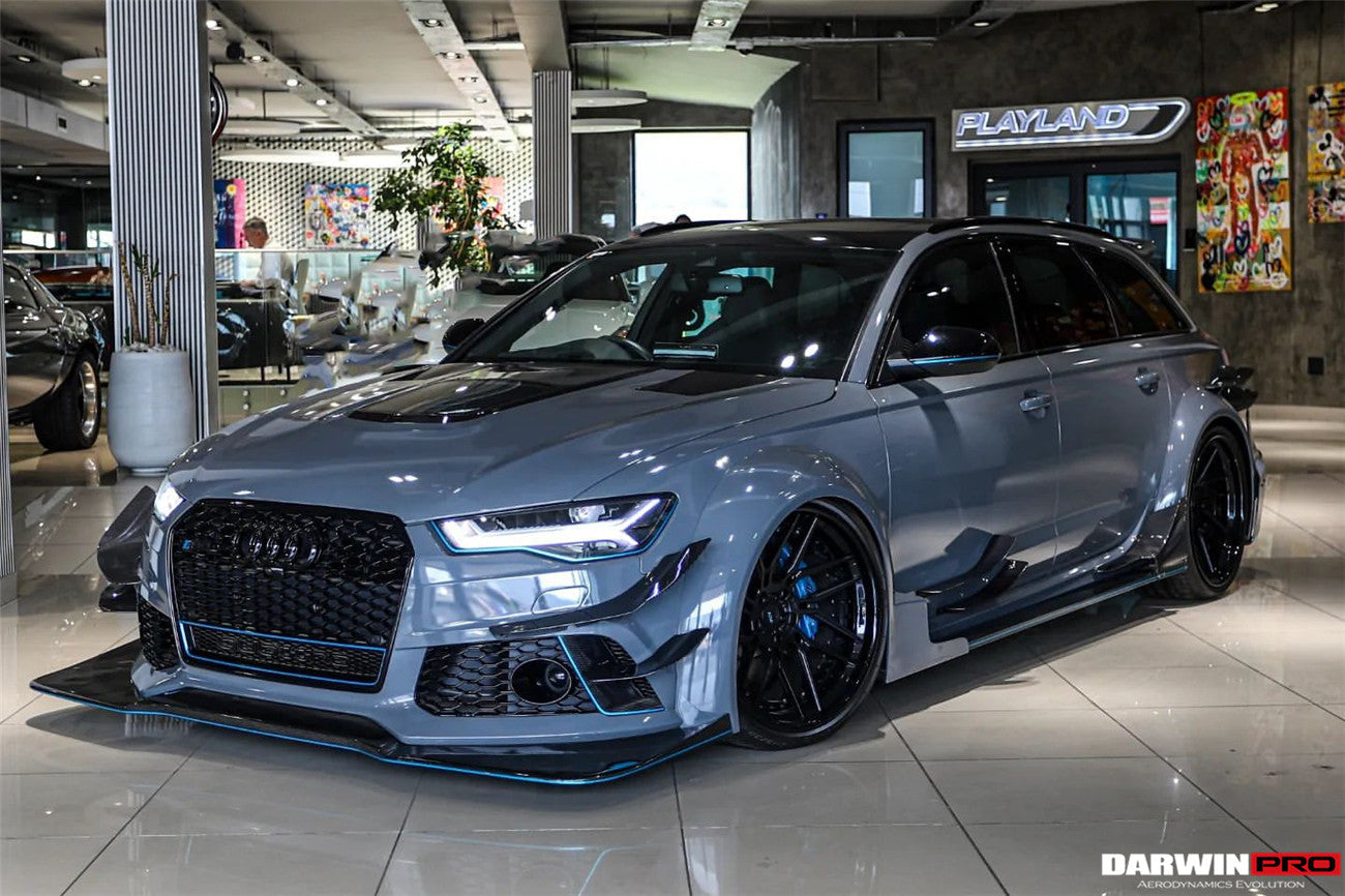 2013-2018 Audi RS6 Avant Bkss Style Wide Body Full Body Kit - DarwinPRO Aerodynamics