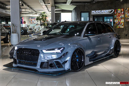 2013-2018 Audi RS6 Avant Bkss Style Wide Body Full Body Kit - DarwinPRO Aerodynamics