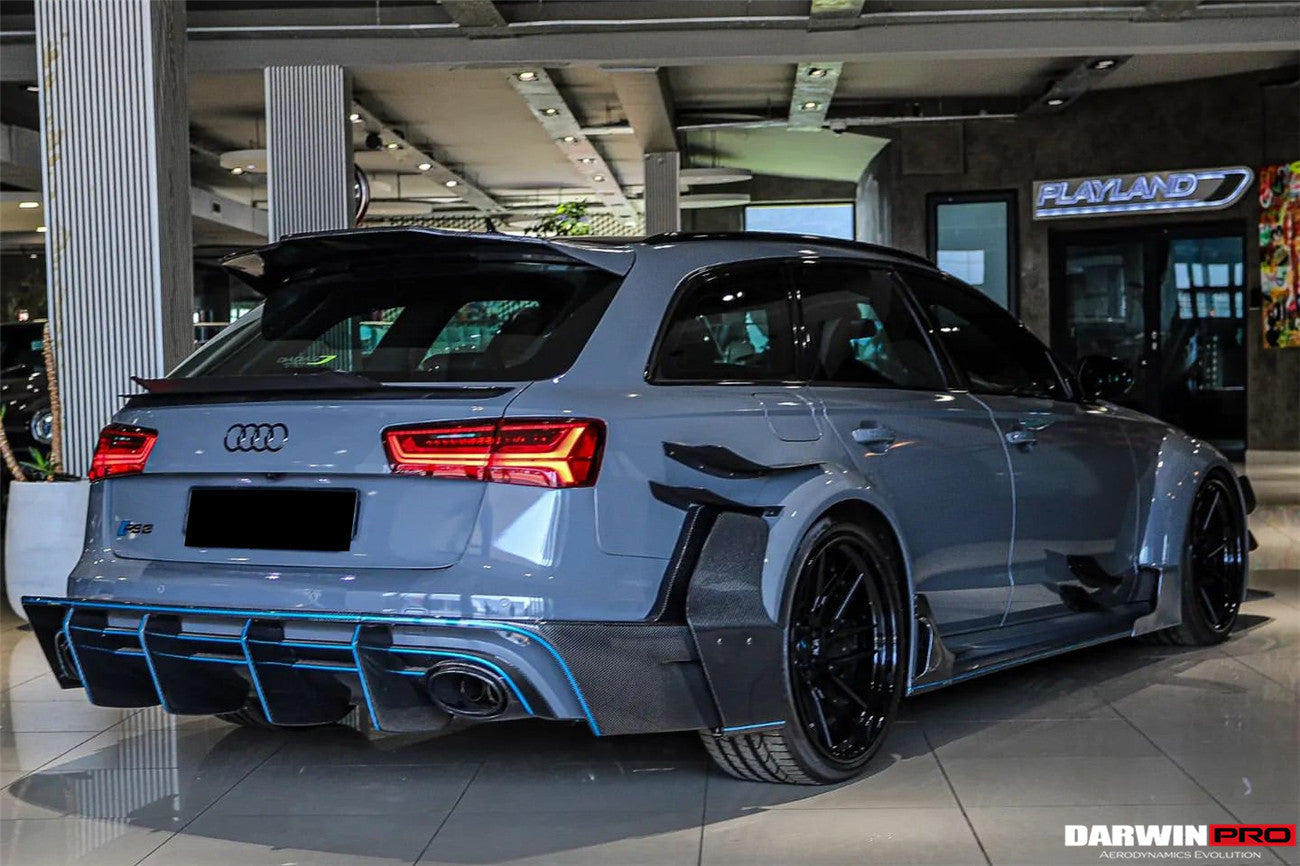 2013-2018 Audi RS6 Avant Bkss Style Wide Body Full Body Kit - DarwinPRO Aerodynamics