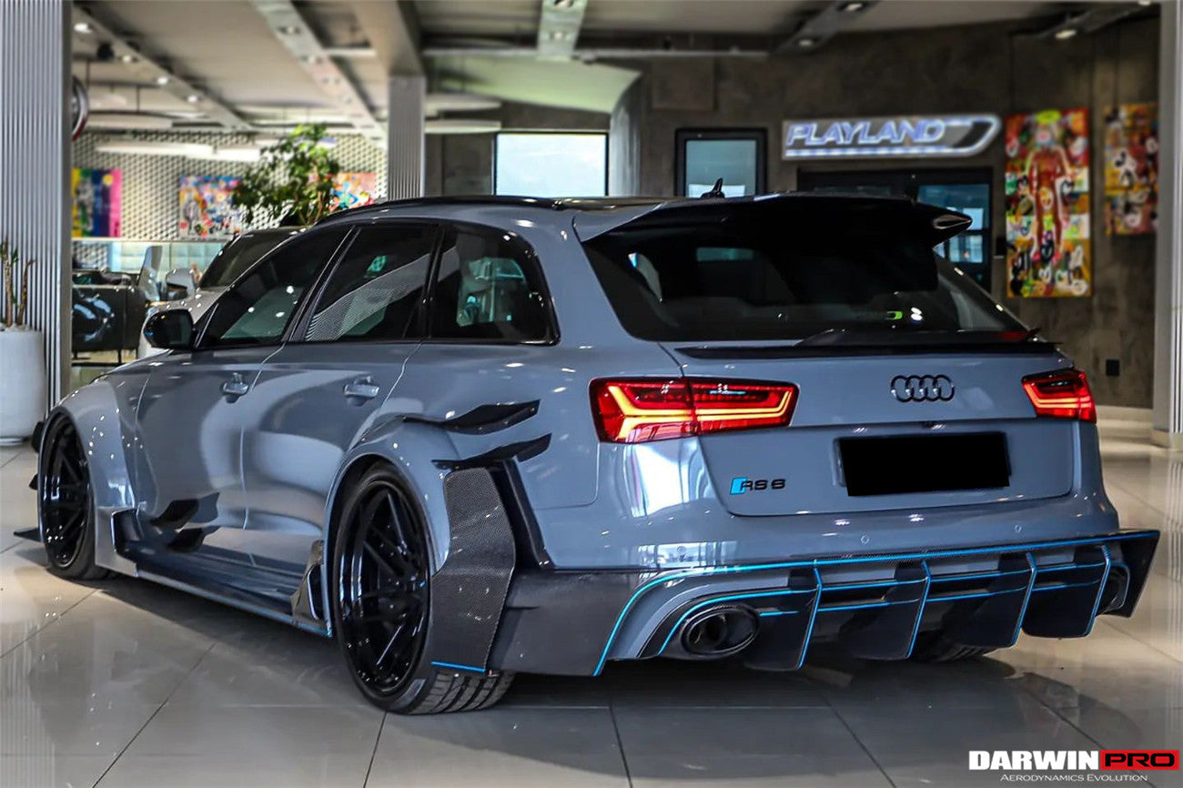 2013-2018 Audi RS6 Avant Bkss Style Wide Body Full Body Kit - DarwinPRO Aerodynamics