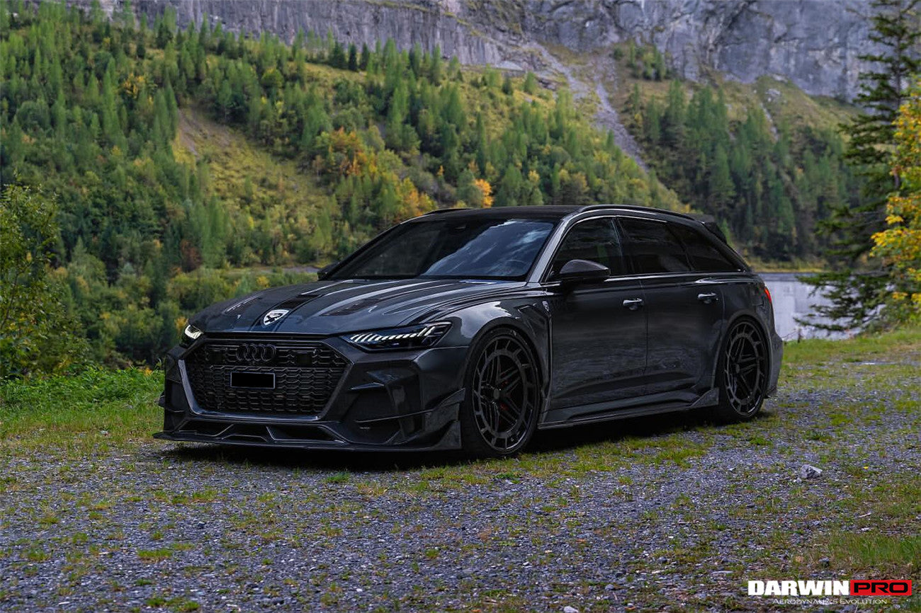 2019-2023 Audi RS6 Avant C8 IMP Performance Front Bumper - DarwinPRO Aerodynamics