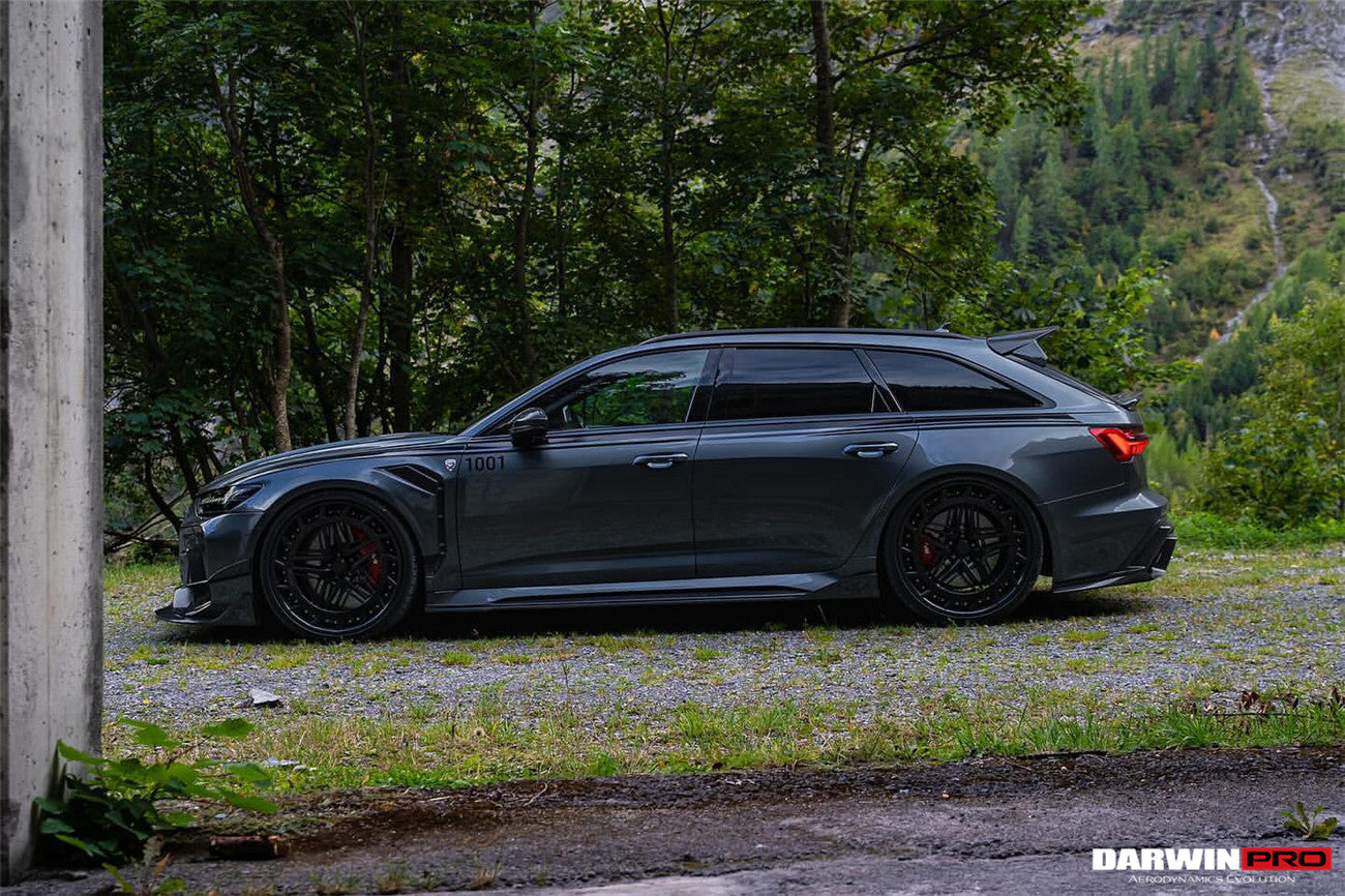 2019-2023 Audi RS6 Avant C8 IMP Performance Side Skirts - DarwinPRO Aerodynamics