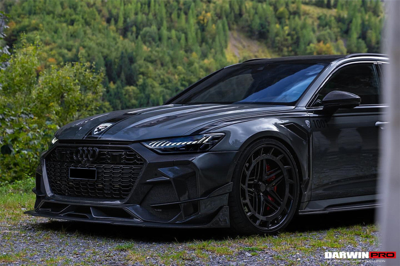 2019-2023 Audi RS6 Avant C8 IMP Performance Front Bumper - DarwinPRO Aerodynamics