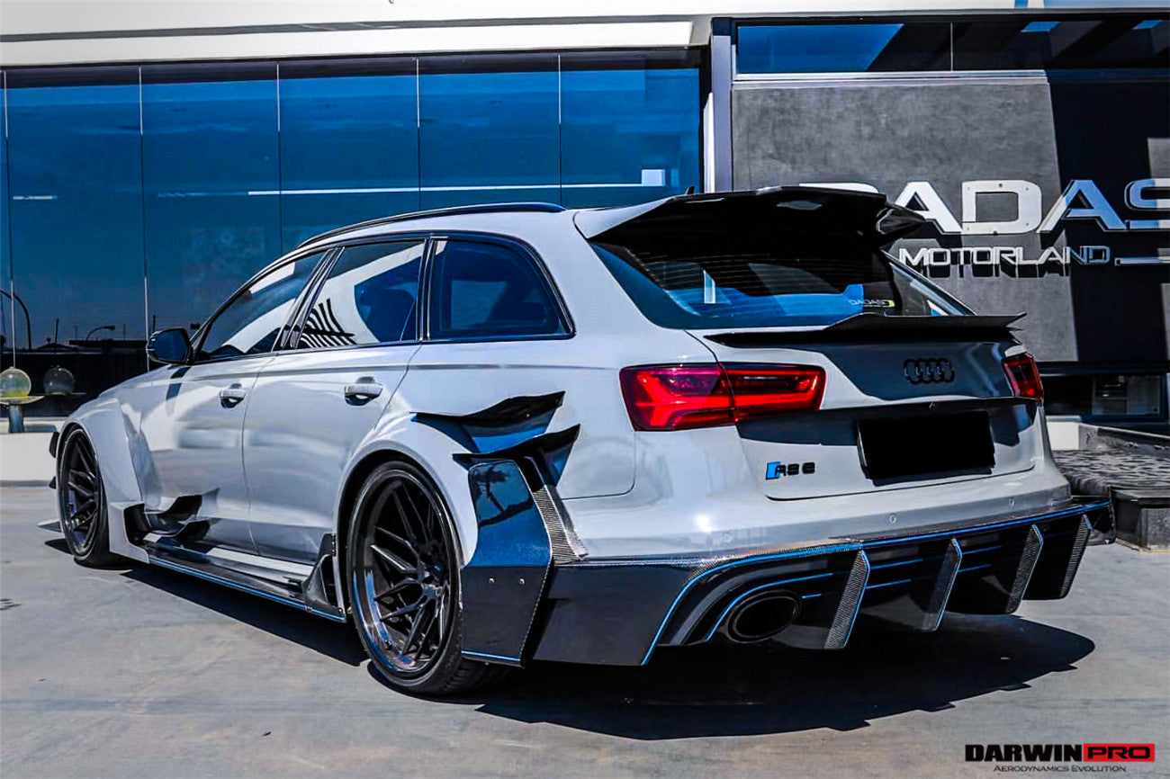 2013-2018 Audi RS6 Avant BKSS Style Trunk Spoiler - DarwinPRO Aerodynamics