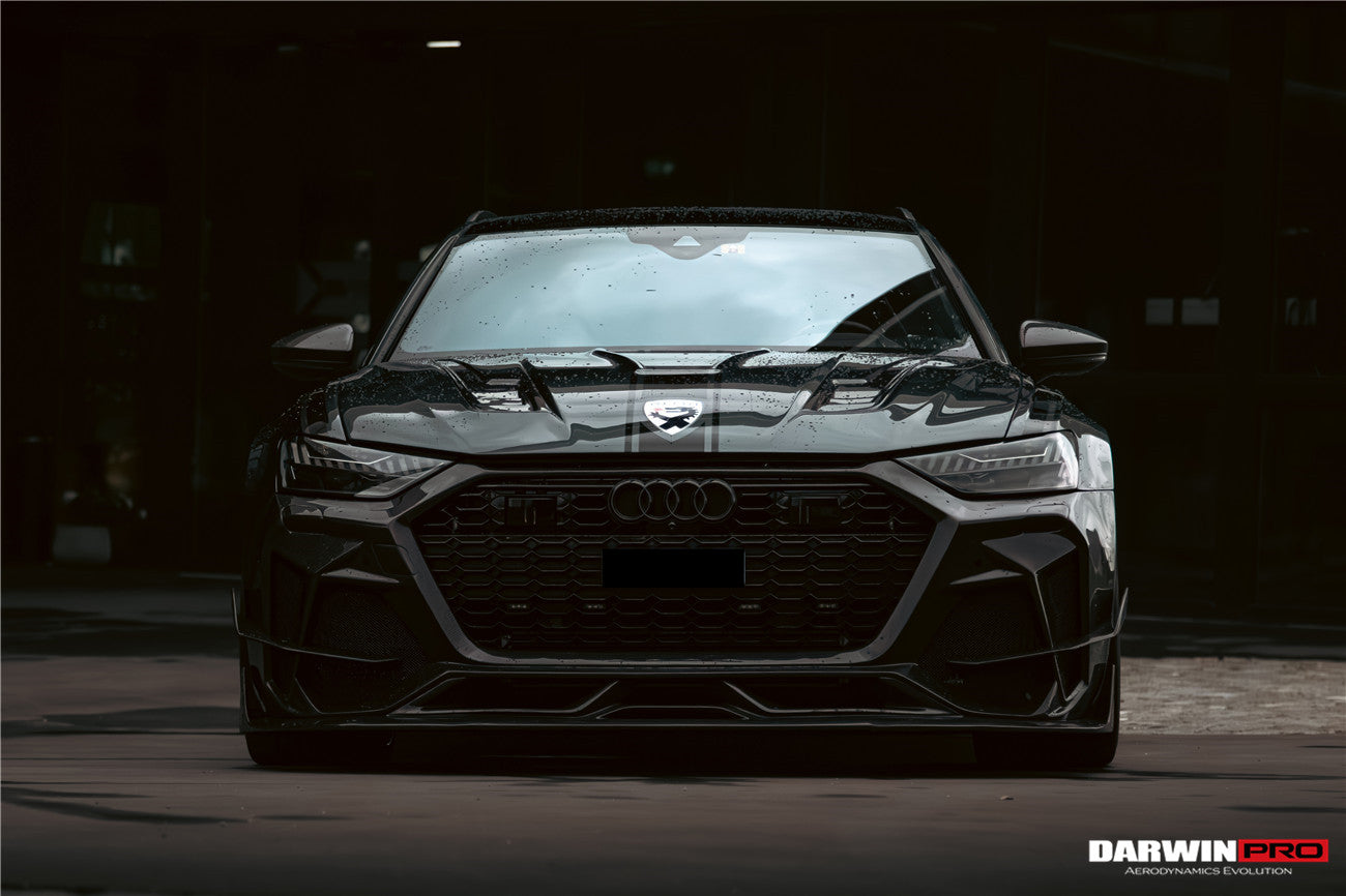 2019-2023 Audi RS6 Avant C8 IMP Performance Front Bumper - DarwinPRO Aerodynamics
