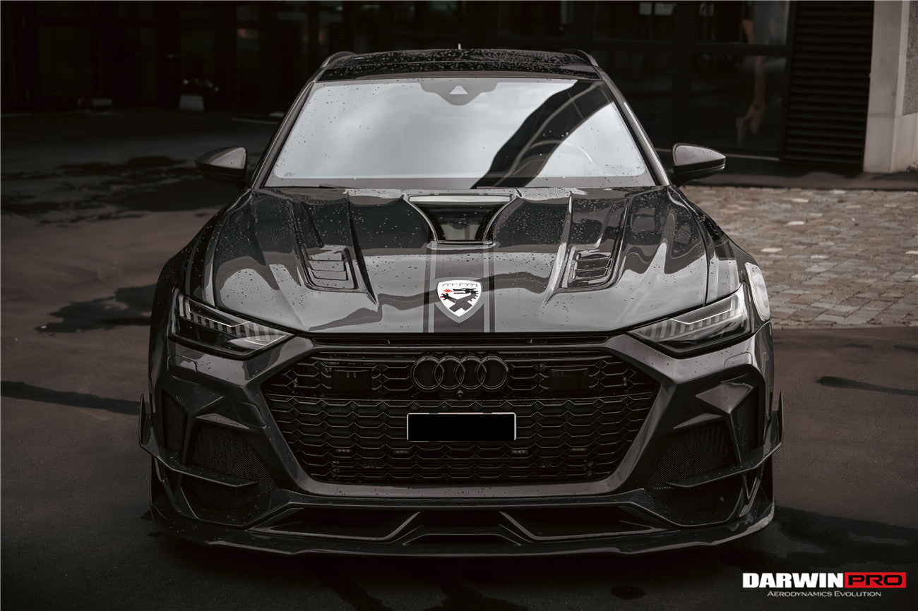2019-2023 Audi RS6 Avant C8 IMP Performance Front Bumper - DarwinPRO Aerodynamics