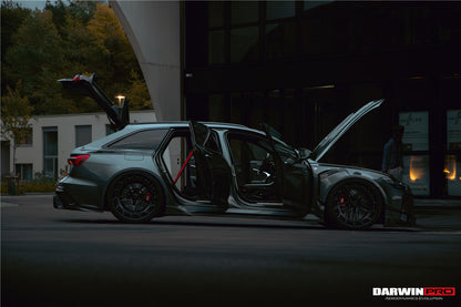 2019-2023 Audi RS6 Avant C8 IMP Performance Side Skirts - DarwinPRO Aerodynamics