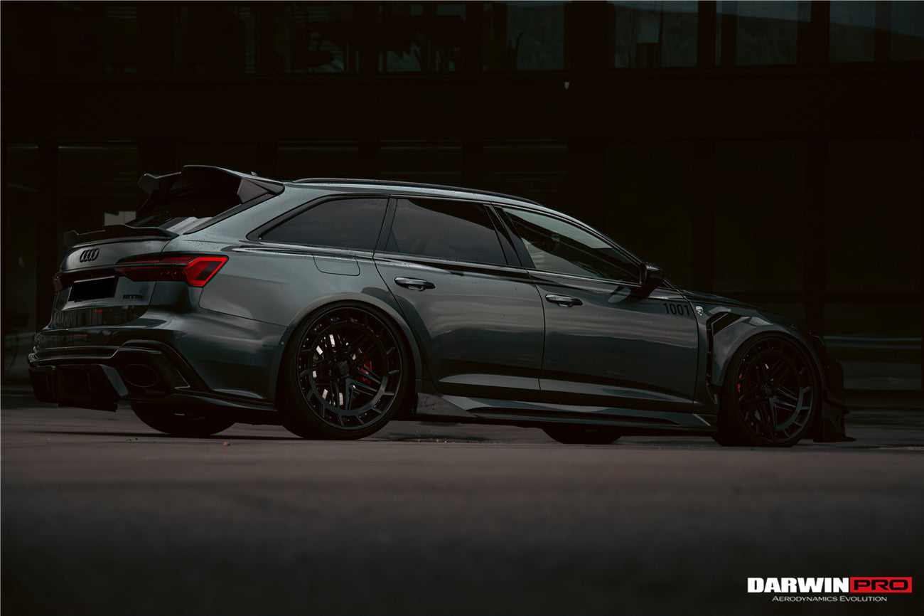 2019-2023 Audi RS6 Avant C8 IMP Performance Side Skirts - DarwinPRO Aerodynamics