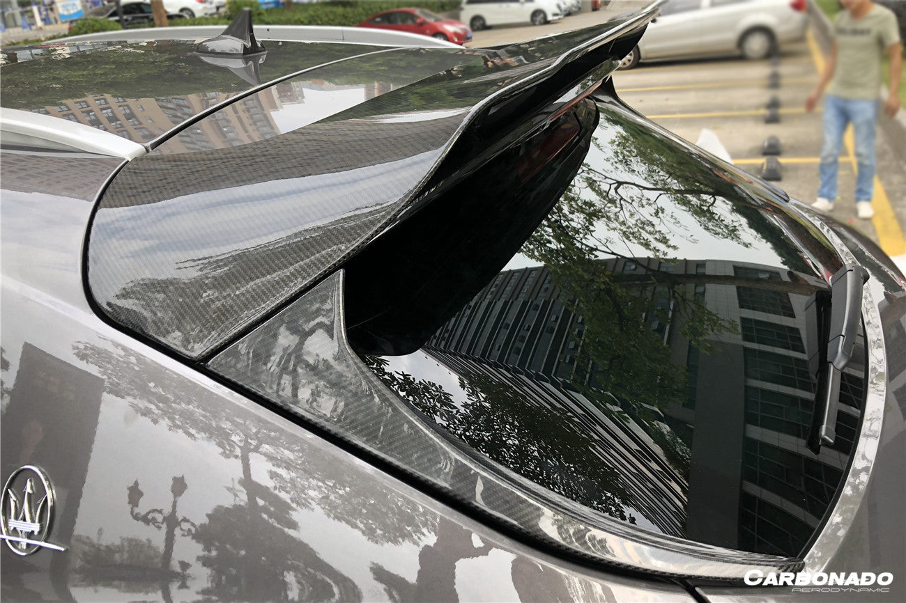 2017-2022 Maserati Levante Modena/GT OD Style Roof Spoiler - Carbonado