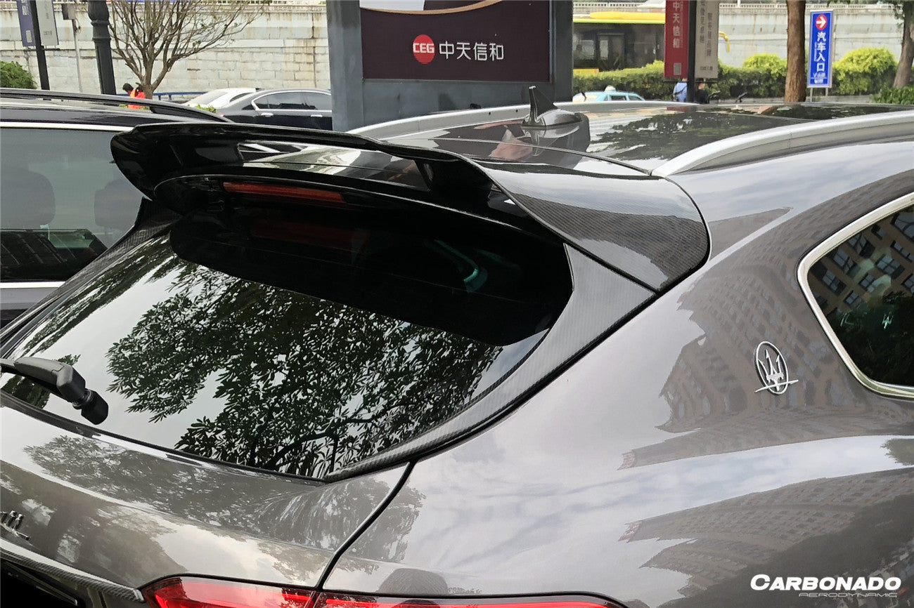 2017-2022 Maserati Levante Modena/GT OD Style Roof Spoiler - Carbonado