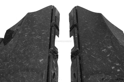 2018-2021 McLaren 570/600LT OEM Style Carbon Fiber Quarter Panel Rear Side Skirts - Carbonado Aero