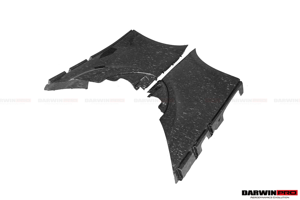 2018-2021 McLaren 600lt Cabon Fiber Quarter Panel Rear Side Skirts - DarwinPRO Aerodynamics