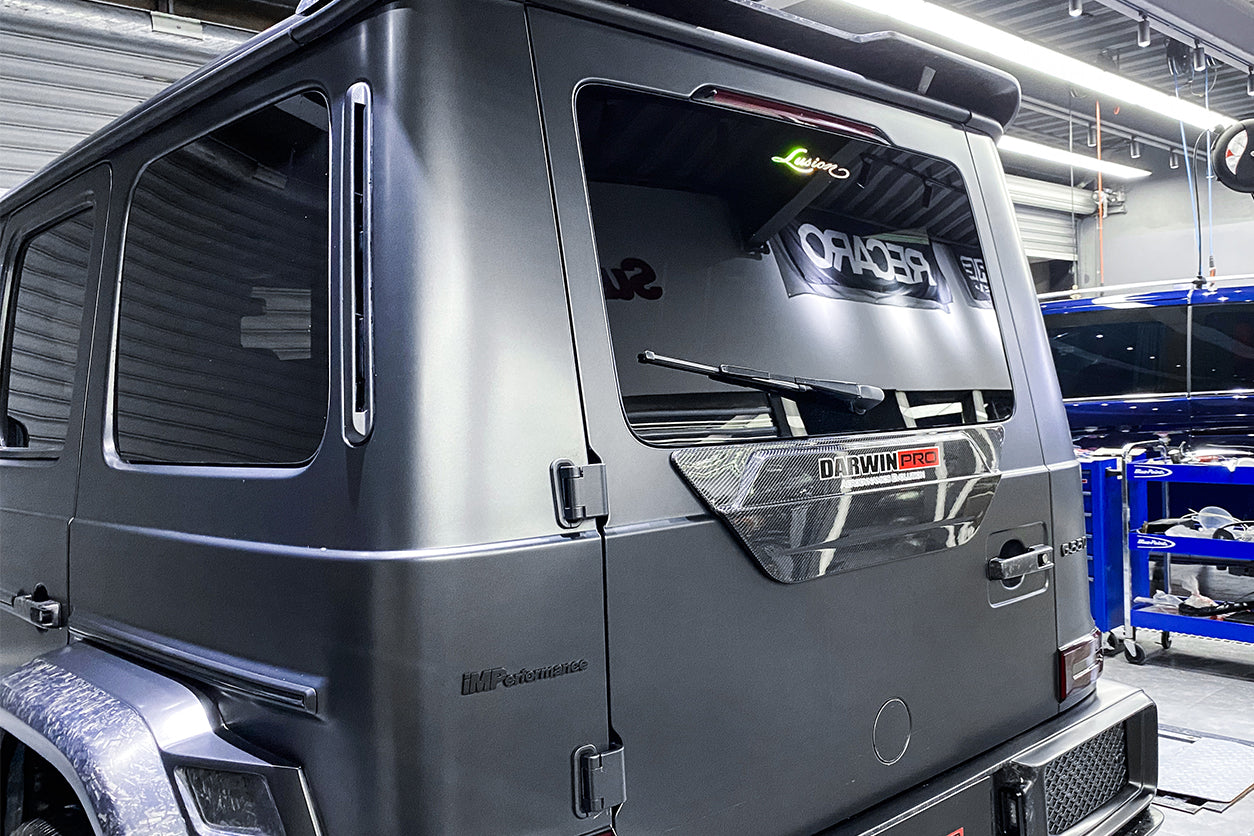 2019-2023 Mercedes Benz W464 G-Class G Wagon G500/G550/G63AMG BS Style Rear Trunk Cover - DarwinPRO Aerodynamics