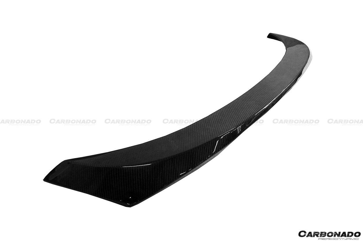 2011-2018 BMW 6 Series F06 Sedan/ F13 Coupe HM Style Carbon Fiber Trunk Spoiler - Carbonado Aero