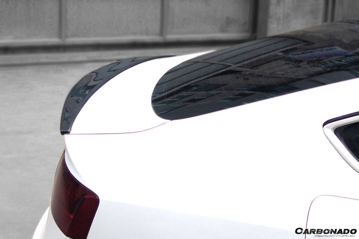 2009-2015 Audi A5 Coupe Sport Style Carbon Fiber Trunk Spoiler - Carbonado Aero